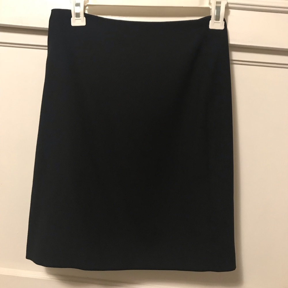 JCrew Wool Skirt Black Petite 0